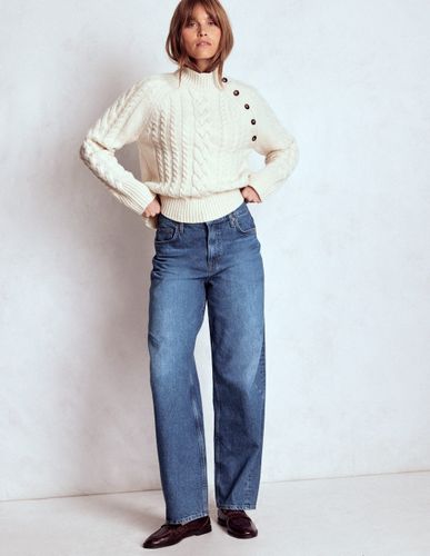 Jean long ample-Vintage moyen - Boden - Modalova