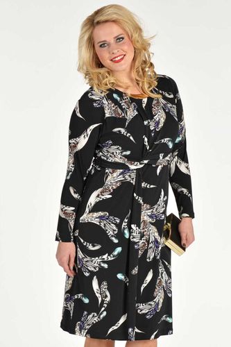 Kleid mit Plume-Print - Yoek - Modalova