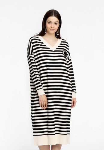 Kleid weit mit Abzeichen STRIPE - Yoek - Modalova