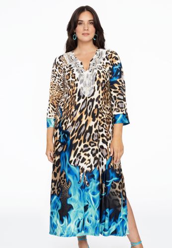 Kleid mit V-Ausschnitt BLUE FIRE - Yoek - Modalova