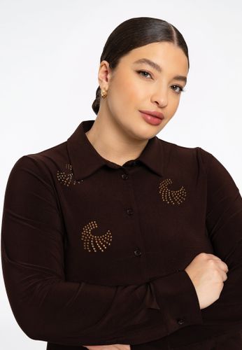 Bluse flare mit Strass DOLCE - Yoek - Modalova