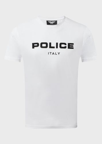 Mens Mulloy White t-Shirt - Police - Modalova