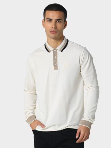 Mens Olwen Bone Polo Shirt - / L - 883 Police - Modalova