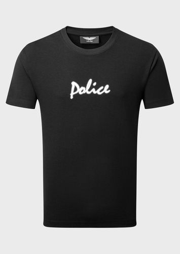 Mens Sheridan Black t-Shirt - Police - Modalova