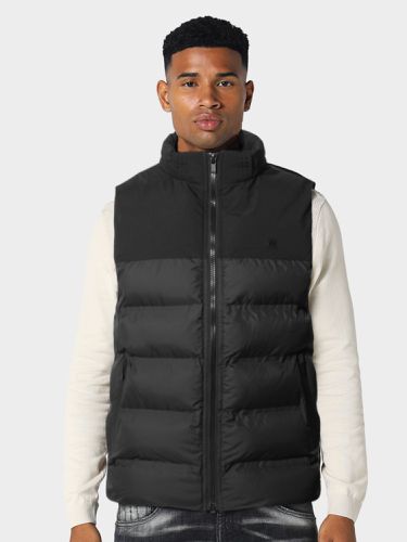 Mens Upping Black Gilet - Black / S - 883 Police - Modalova