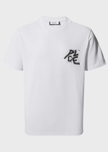 Mens Argo Bone White t-Shirt - PLCE - Modalova