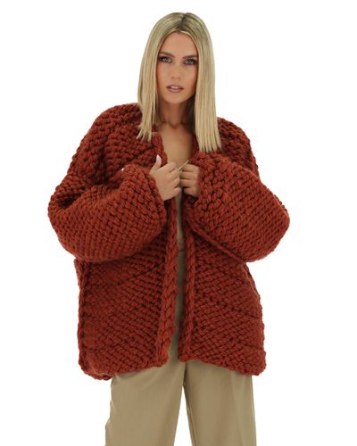 Lana Chunky Cardigan - Mumshandmade - Modalova