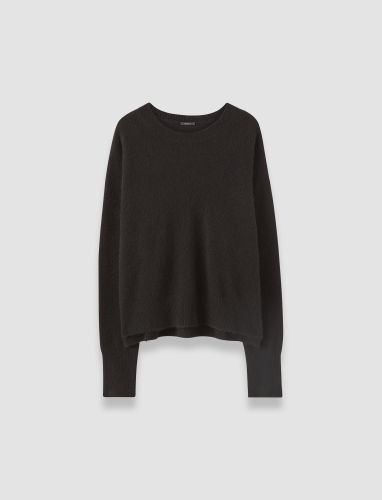 Brushed Cashmere Round Neck Jumper - M - Joseph - Modalova