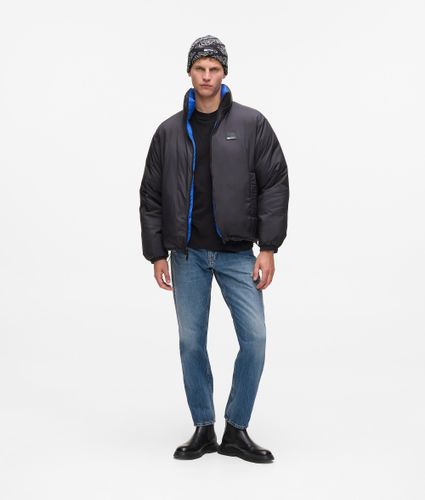 Reversible Puffer Jacket, Man, Multicoloured, Size: Xs - KL Jeans - Modalova