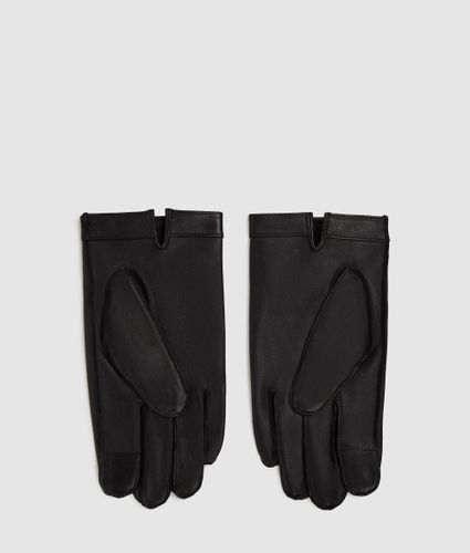 K/monogram Leather Gloves, Man, , Size: S - Karl Lagerfeld - Modalova