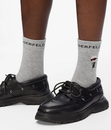 Ikon Socks – 3-pack, Man, Multicoloured, Size: 43-46 - Karl Lagerfeld - Modalova