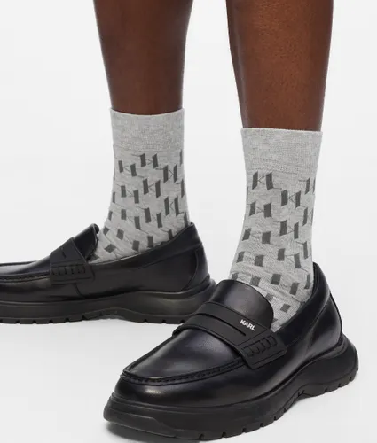 Monogram Socks – 3-pack, Man, White, Size: 39-42 - Karl Lagerfeld - Modalova
