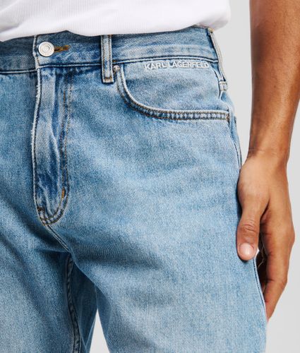 Logo Tapered Jeans, Man, Blue, Size: 29 - Karl Lagerfeld - Modalova