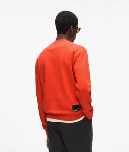Regular-fit Logo Sweatshirt, Man, Red, Size: S - KL Jeans - Modalova