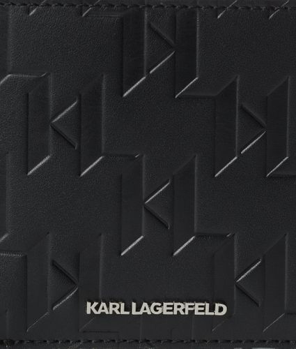 K/loom Leather Bi-fold Wallet, Man, , Size: One Size - Karl Lagerfeld - Modalova