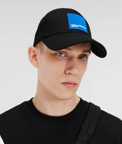 Logo Patch Cap, Man, , Size: One Size - KL Jeans - Modalova