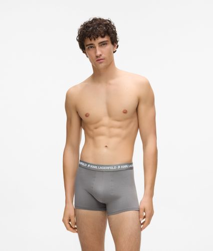 Logo Trunks – 3-pack, Man, Black, Size: Xs - Karl Lagerfeld - Modalova