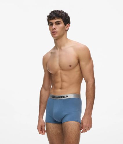 Metallic Logo Trunks – 3-pack, Man, , Size: M - Karl Lagerfeld - Modalova