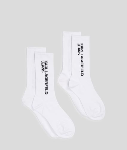 Logo Socks – 2-pack, Man, , Size: One Size - KL Jeans - Modalova