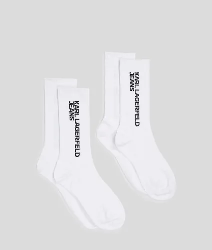 Logo Socks – 2-pack, Man, , Size: One Size - KL Jeans - Modalova