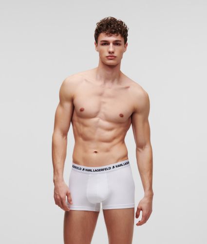 Logo Monochrome Trunks – 3-pack, Man, , Size: Xs - Karl Lagerfeld - Modalova