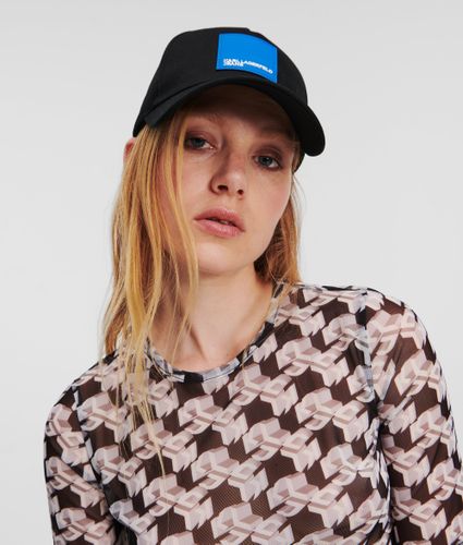 Logo Patch Cap, Woman, , Size: One Size - KL Jeans - Modalova