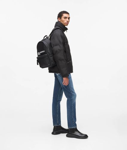 Logo Nylon Backpack, Man, , Size: One Size - KL Jeans - Modalova