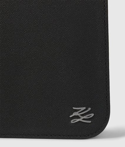 K/autograph Leather Pouch, Man, , Size: One Size - Karl Lagerfeld - Modalova