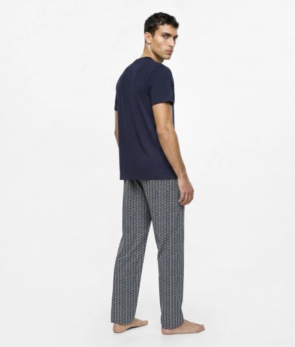 Ikon Long Pajama Set, Man, Size: Xs - Karl Lagerfeld - Modalova