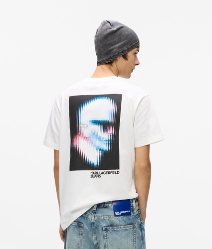Digitized Karl T-shirt, Man, , Size: M - KL Jeans - Modalova