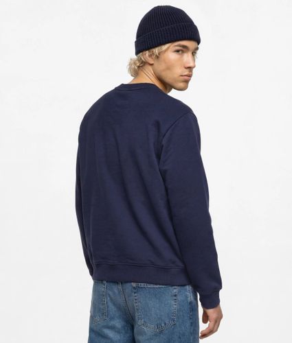 Monogram Patch Sweatshirt, Man, Blue, Size: Xs - KL Jeans - Modalova