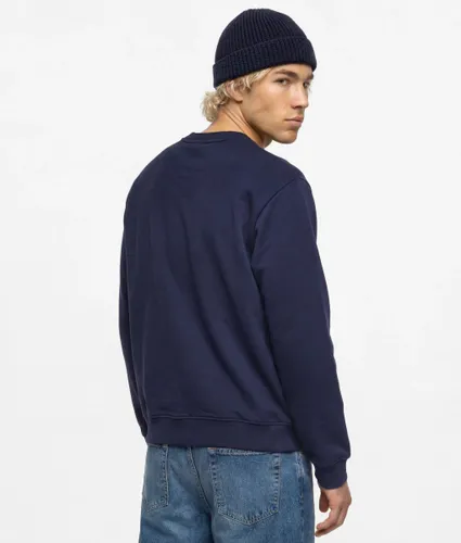 Monogram Patch Sweatshirt, Man, Blue, Size: Xs - KL Jeans - Modalova