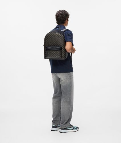 K/monogram Kanvas Backpack, Man, Multicoloured, Size: One Size - Karl Lagerfeld - Modalova