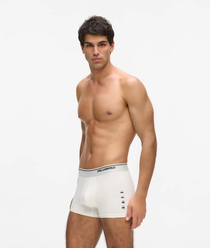 Ikon Trunks – 3 Pack, Man, Blue, Size: S - Karl Lagerfeld - Modalova