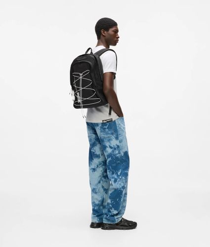 Utility Drawstring Backpack, Man, , Size: One Size - KL Jeans - Modalova