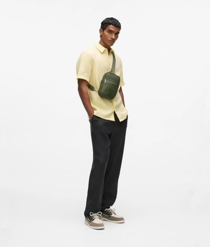 Monogram Patch Slingbag, Man, Green, Size: One Size - Karl Lagerfeld - Modalova