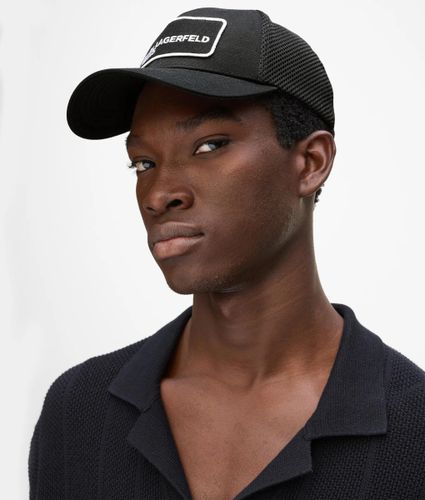 Logo Patch Trucker Cap, Man, , Size: One Size - KL Jeans - Modalova