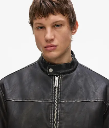 Karl Quote Biker Jacket, Man, , Size: S - KL Jeans - Modalova
