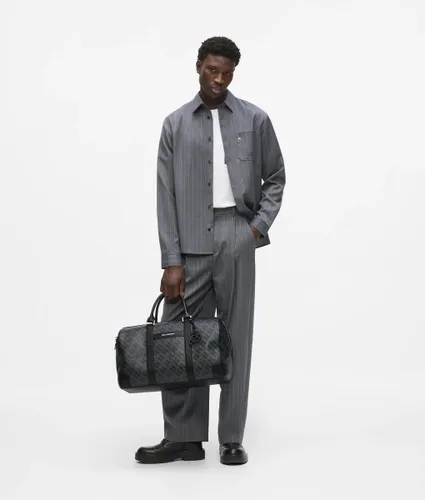 Ikon Monogram Weekender Bag, Man, , Size: One Size - Karl Lagerfeld - Modalova