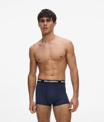 Logo Micro Trunks – 3-pack, Man, Blue, Size: Xs - Karl Lagerfeld - Modalova