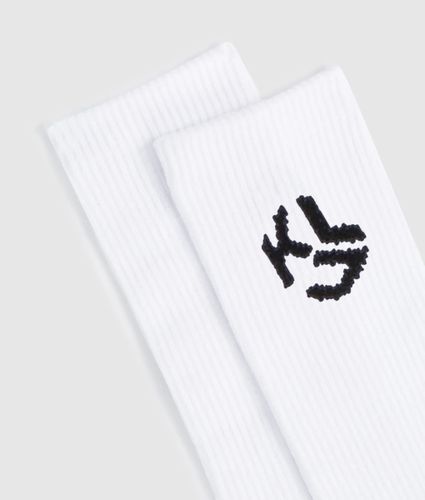 Monogram Mid-length Socks – 2-pack, Man, , Size: One Size - KL Jeans - Modalova