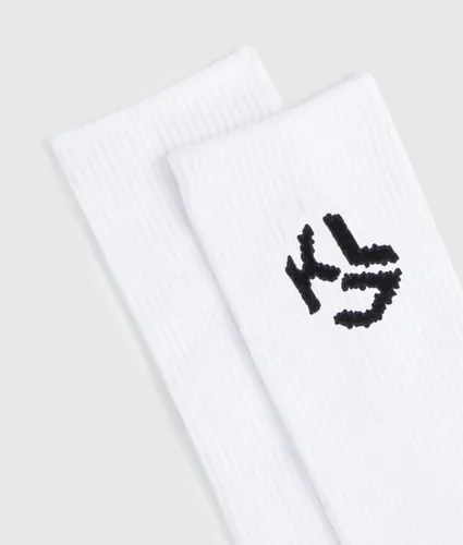 Monogram Mid-length Socks – 2-pack, Man, , Size: One Size - KL Jeans - Modalova