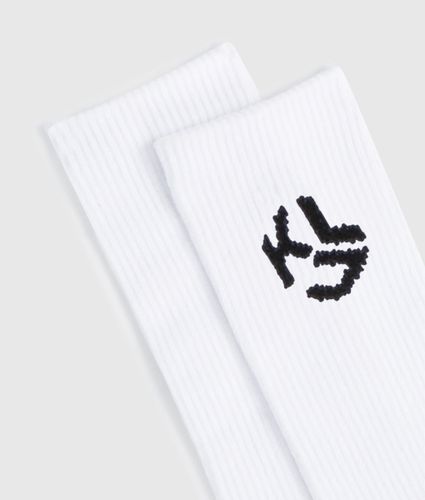 Monogram Mid-length Socks – 2-pack, Man, , Size: One Size - KL Jeans - Modalova