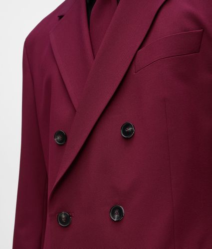 Double-breasted Blazer, Man, Red, Size: 48 - Karl Lagerfeld - Modalova