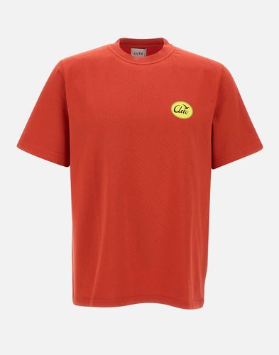 Rotes Vogel-Logo T-Shirt - ARTE ANTWERP - Modalova