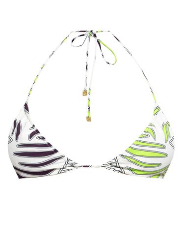 Mehrfarbiger Triangel-Bikini-Oberteil - Tory Burch - Modalova