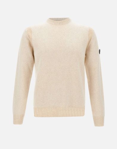 Borras Sand Wolle-Mischung Pullover - Peuterey - Modalova