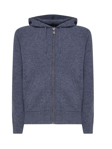 Lammwoll-Zip-Hoodie mit Taschen - K-Way - Modalova