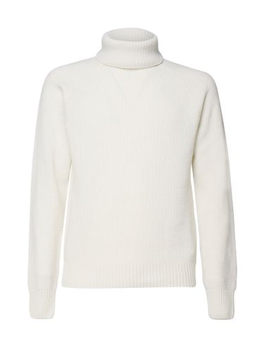 Chunky-Wollrollkragensweater in Weiß - K-Way - Modalova