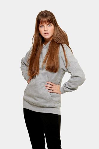 Oversized Hoodie - Aschegrau - TeeShoppen - Modalova